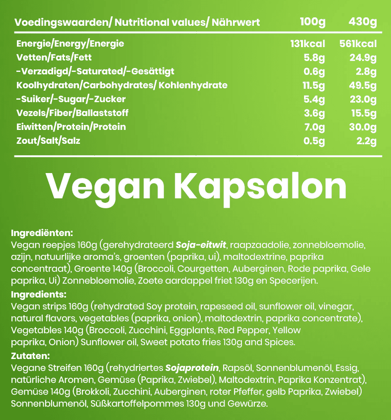 Vegan Kapsalon - Afbeelding 2