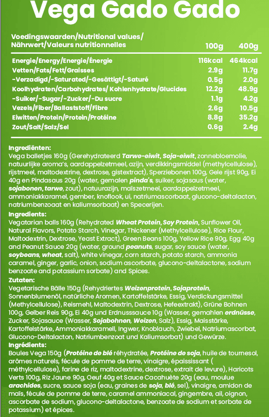 Vega Gado Gado - Afbeelding 2