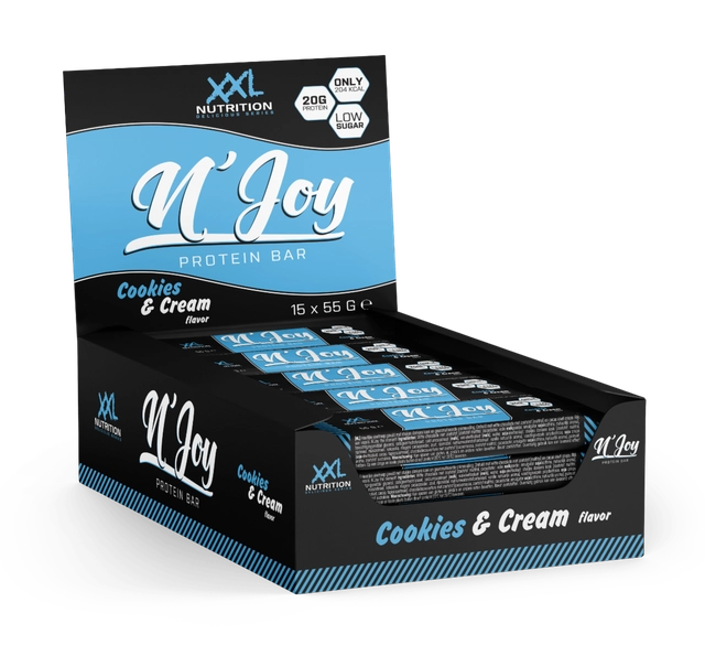 N’Joy Protein Bar – Cookies & Cream